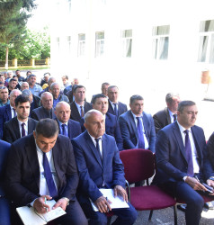 Qax Rayon İcra Hakimiyyətinin başçısı Elvin Paşayev Oncallı kəndində səyyar qəbul keçirib