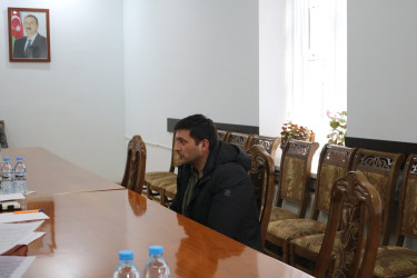 Qax Rayon İcra Hakimiyyətinin başçısı Elvin Paşayev Rayon İcra Hakimiyyətində  vətəndaş qəbulu keçirib.