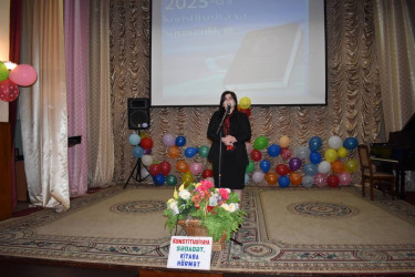 Rayonda“Konstitusiyaya sədaqət, kitaba hörmət” adlı kitab bayramı keçirilib.
