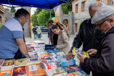 Qaxda I Kitab Sərgisi keçirilib