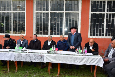 Qaxda kənd təsərrüfatı texnikalarına dair maarifləndirici görüş və səyyar xidmət keçirilib