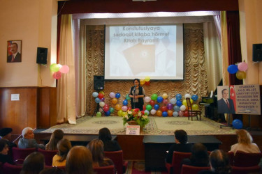 Rayonda“Konstitusiyaya sədaqət, kitaba hörmət” adlı kitab bayramı keçirilib.