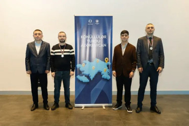“Könüllülər Yurdu – Azərbaycan” layihəsinin ilk mərhələsi baş tutub.