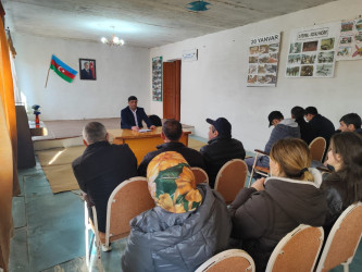 Qax rayonunun Qıpçaq bələdiyyəsinin əhatə etdiyi Qıpçaq, Cəlayir və Ağyazı  kəndlərində 2025-ci ilin yekunlarına dair hesabat yığıncaqları keçirilib