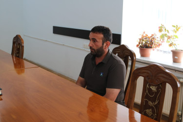 Qax Rayon İcra Hakimiyyətinin başçısı Elvin Paşayev vətəndaş qəbulu keçirib