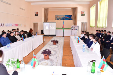 “Himayədar ailə siyasəti, erkən nikah və milli dəyərlər” mövzusunda növbəti maarifləndirmə tədbiri keçirilmişdir