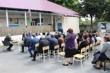 RİH başçısının Fıstıqlı kəndinin sakinləri ilə səyyar görüşü keçirilmişdir