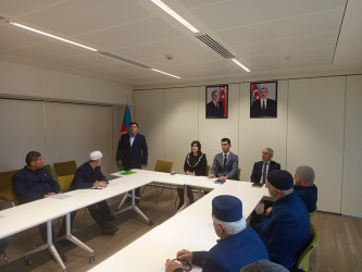 Qax Rayon İcra Hakimiyyəti və Dini Qurumlarla İş üzrə Dövlət Komitəsinin regional bölməsinin birgə təşkilatçılığı ilə Heydər Əliyev Mərkəzində “Müqəddəs Ramazan ayı ilə əlaqədar qarşıda duran vəzifələr” mövzusunda görüş keçirilib.