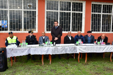 Qaxda kənd təsərrüfatı texnikalarına dair maarifləndirici görüş və səyyar xidmət keçirilib