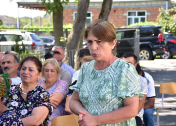 Qax Rayon İcra Hakimiyyətinin başçısı Elvin Paşayev Çudulu kəndində səyyar qəbul keçirib