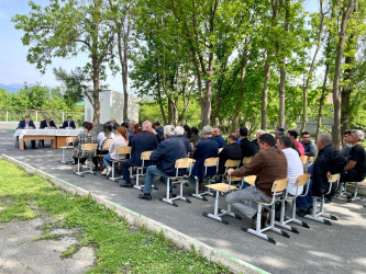 Çudulu kəndinin sakinləri ilə RİH başçısının növbəti səyyar görüşü keçirilmişdir
