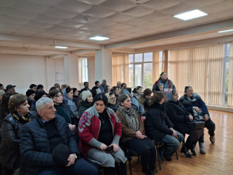 Qax rayonunun Qum  bələdiyyəsinin əhatə etdiyi Ləkit və Güllük  kəndlərində 2025-ci ilin yekunlarına dair hesabat yığıncaqları keçirilib.