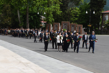 Ümummilli lider Heydər Əliyevin anadan olmasının 101-ci ildönümü qeyd edilib