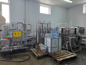 Qax Rayon İcra Hakimiyyətinin başçısı “Qax Mineral Su-İlham” firmasının fəaliyyəti ilə tanış olub