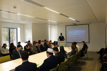 "Dövlət-din münasibətləri və dini radikalizmə qarşı mübarizədə gənclərin rolu" mövzusunda növbəti maarifləndirici görüş keçirilmişdir