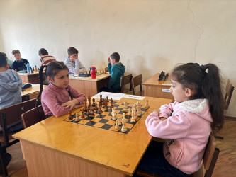 Qax rayon Uşaq-Gənclər İdman-Şahmat Məktəbində Böyük Yarışın Açılışı!