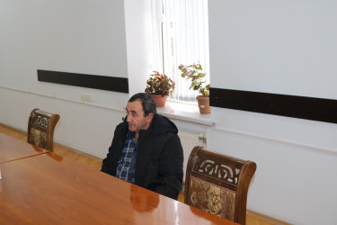 Rayon İcra Hakimiyyətinin başçısı Elvin Paşayev tərəfindən Rayon İcra Hakimiyyətində vətəndaş qəbulu keçirib