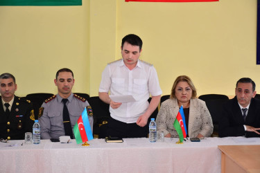 Qax şəhər Namiq Allahverdiyev adına 2 nömrəli məktəb-liseydə İnsan Hüquqları Aylığı çərçivəsində maarifləndirici görüş keçirilib