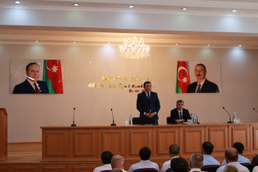 Qaxda qəhvəyi mərmər bağacığı və Amerika ağ kəpənəyinə qarşı mübarizə tədbirlərinə həsr olunmuş fermerlərlə görüş keçirilib