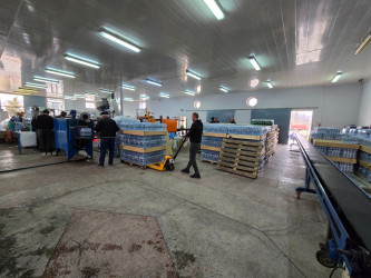 Qax Rayon İcra Hakimiyyətinin başçısı “Qax Mineral Su-İlham” firmasının fəaliyyəti ilə tanış olub