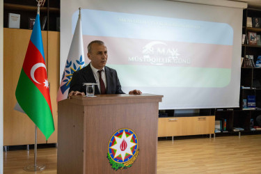 Qax rayon İcra Hakimiyyətinin təşkilatçılığı ilə 28 May- Müstəqillik günü ilə əlaqədar rayon tədbiri keçirilib