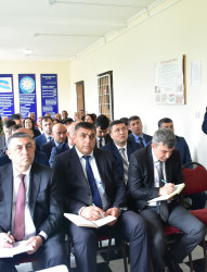 Qax Rayon İcra Hakimiyyətinin başçısı Elvin Paşayev Şıxlar kəndində səyyar qəbul keçirib