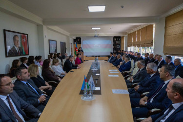 Qax rayon İcra Hakimiyyətinin təşkilatçılığı ilə 28 May- Müstəqillik günü ilə əlaqədar rayon tədbiri keçirilib