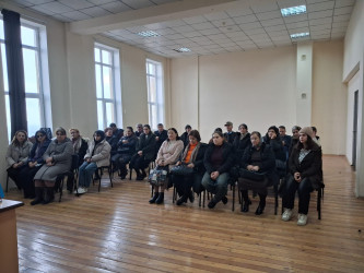 Qax rayonunun Qum  bələdiyyəsinin əhatə etdiyi Ləkit və Güllük  kəndlərində 2025-ci ilin yekunlarına dair hesabat yığıncaqları keçirilib.