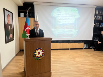 Qax rayonunda ilk dəfə pedaqoji fəaliyyətə başlayan ümumtəhsil məktəblərinin gənc müəllimləri üçün “Sağlam gənclik, güclü məfkurə və təhsil” mövzusunda dəyirmi masa təşkil olunub.