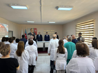 Tibb işçilərinin peşə bayramı qeyd olunub