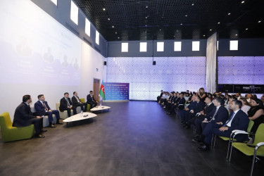 Qaxda Region Gənclərinin Məşğulluq Forumu keçirilib