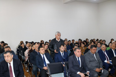 Rayon İcra Hakimiyyətinin başçısı Elvin Paşayev Tasmalı kəndində səyyar qəbul keçirib