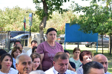 Qax Rayon İcra Hakimiyyətinin başçısı Elvin Paşayev Çudulu kəndində səyyar qəbul keçirib