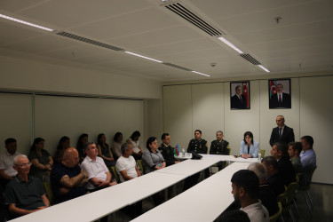 Qax rayon İcra Hakimiyyətinin təşkilatçılığı ilə 26 İyun- Silahlı Qüvvələr Günü ilə əlaqədar rayon tədbiri keçirilib.