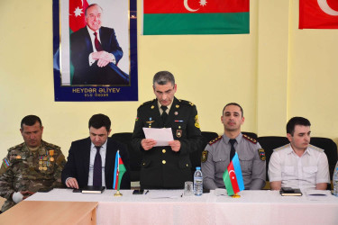 Qax şəhər Namiq Allahverdiyev adına 2 nömrəli məktəb-liseydə İnsan Hüquqları Aylığı çərçivəsində maarifləndirici görüş keçirilib