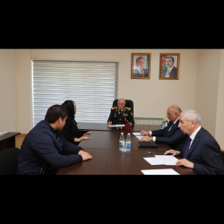 Fövqəladə Hallar Naziri Kəmaləddin Heydərov Qax, Zaqatala və Balakən rayonları sakinlərinin qəbulunu keçirib.