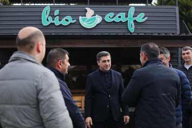 "Doctorbio" Qax Eco Parkının açılışı olub