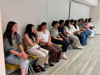 Qax rayonunda “Mədəni irsimizi turizm imkanına çevirək” mövzusunda gənclər üçün təlim təşkil edilib.