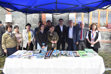 Qaxda I Kitab Sərgisi keçirilib