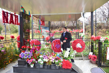 Rayon İcra Hakimiyyətinin başçısı Elvin Paşayev mütəmadi olaraq şəhid ailələrini ziyarət edir