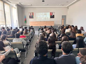 “Məişət zorakılığı və ailə dəyərləri” mövzusunda növbəti maarifləndirmə tədbiri keçirilmişdir