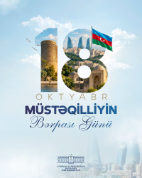 18 Oktyabr — Müstəqilliyin Bərpası Günüdür!
