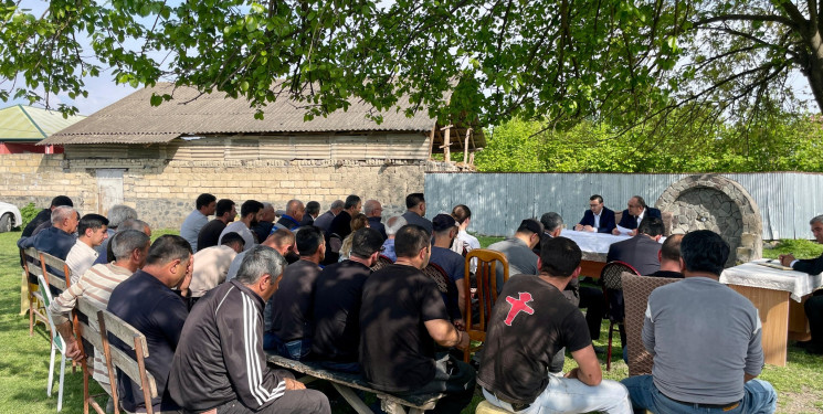 Oncallı kəndinin sakinləri ilə RİH başçısının növbəti səyyar görüşü keçirilmişdir