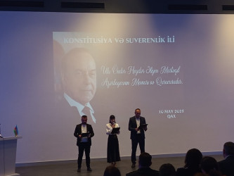 Rayonda Ulu Öndər Heydər Əliyevin anadan olmasının 102-ci ildönümü qeyd edilib