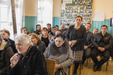 Qax Rayon İcra Hakimiyyətinin başçısı Elvin Paşayev Əmircan kəndində səyyar qəbul keçirib