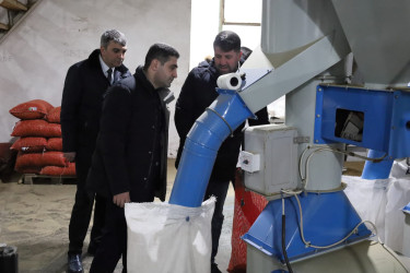Qax Rayon İcra Hakimiyyətinin başçısı Elvin Paşayev “ATU TRANS” MMC-nin fəaliyyəti ilə tanış olub