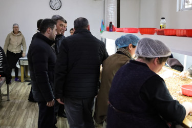 Qax Rayon İcra Hakimiyyətinin başçısı “AZERNUTS” MMC-nin fəaliyyəti ilə tanış olub