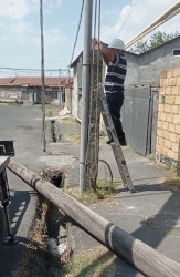 Qax Elektrik Şəbəkəsi tərəfindən görülmüş işlər barədə