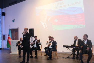 Qax rayon İcra Hakimiyyətinin təşkilatçılığı ilə 15 İyun- Milli Qurtuluş Günü ilə əlaqədar rayon tədbiri keçirilib