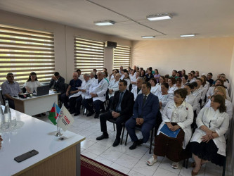 Tibb işçilərinin peşə bayramı qeyd olunub